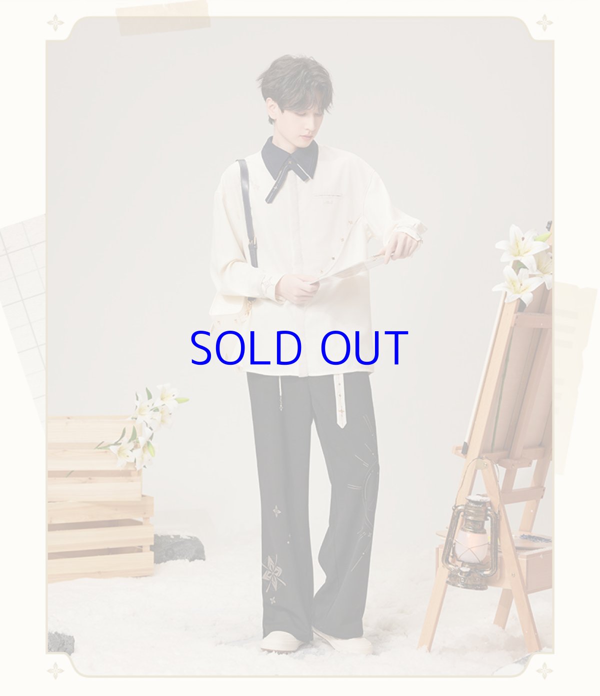 画像15: 原神　アルベドイメージ　パンツ　特典アクスタ付き (15)