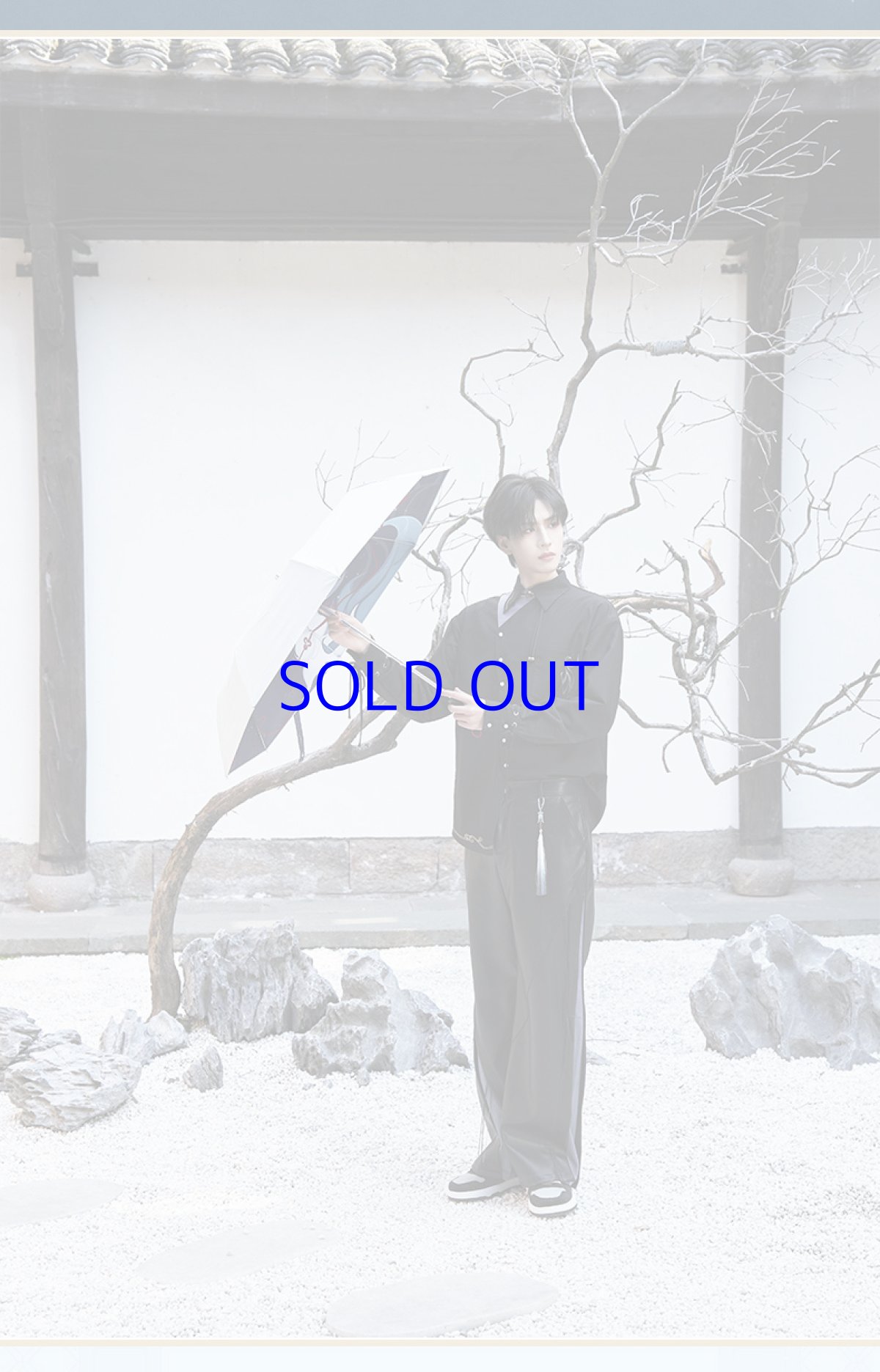 画像10: 原神 申鶴イメージ 折りたたみ傘 特典アクスタ付き (10)