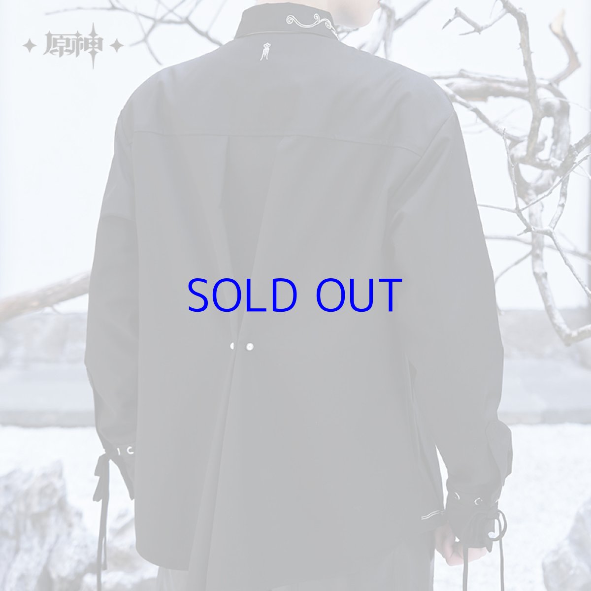 画像6: 原神 申鶴イメージ シャツ 特典アクスタ付き (6)