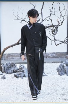 画像10: 【原神 299pt】原神　申鶴イメージ　パンツ　特典アクスタ付き (10)