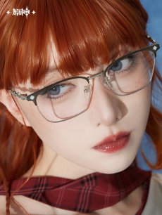 画像1: 原神　ファトゥス・霜痕と権焔　伊達メガネセット（5種類） (1)