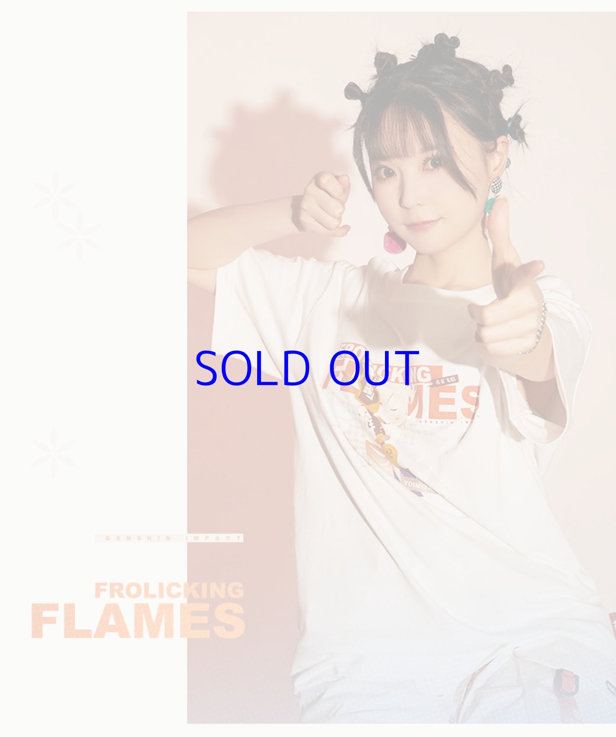 画像10: 原神　宵宮イメージファッション　Tシャツ (10)