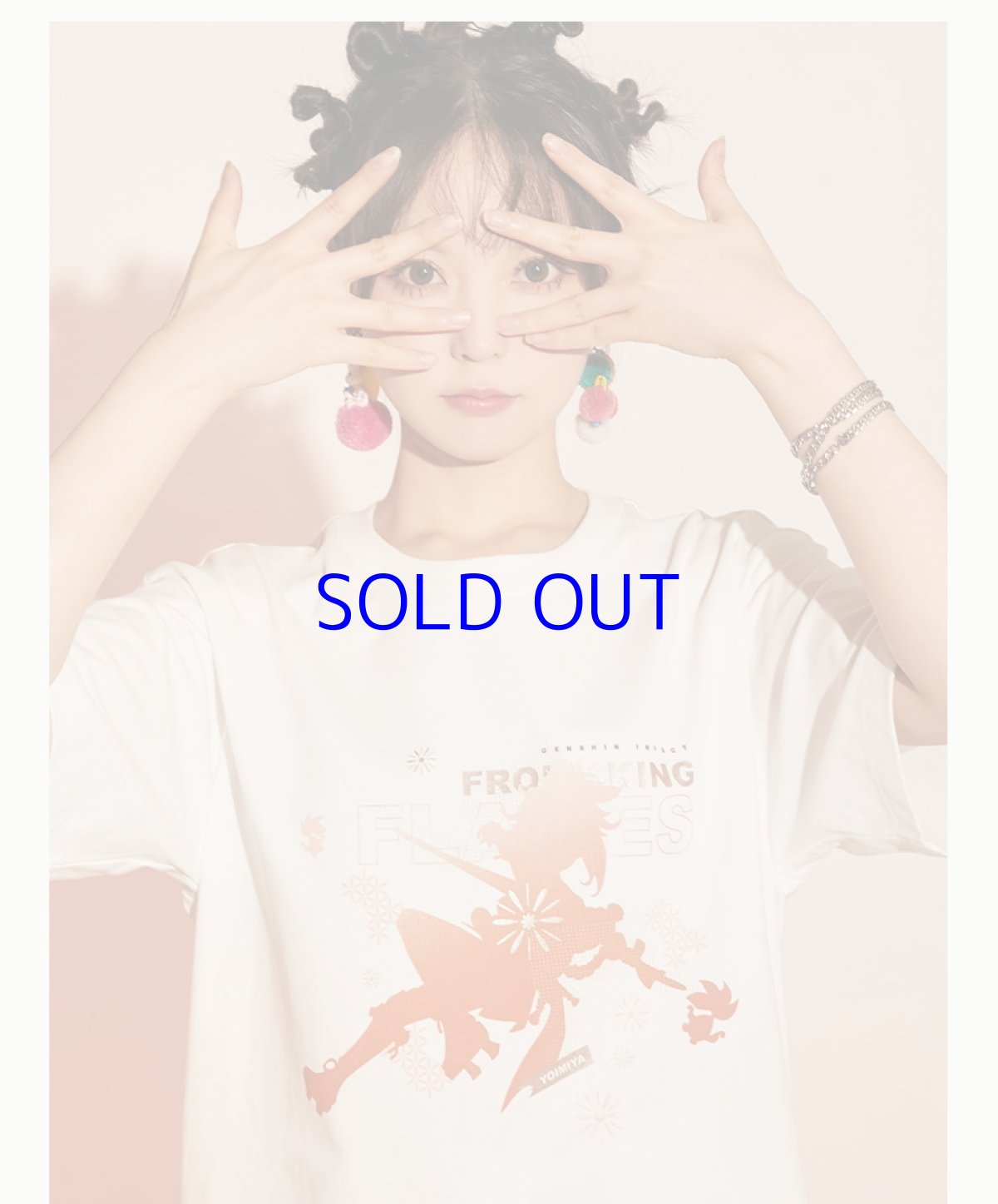 画像13: 原神　宵宮イメージファッション　Tシャツ (13)