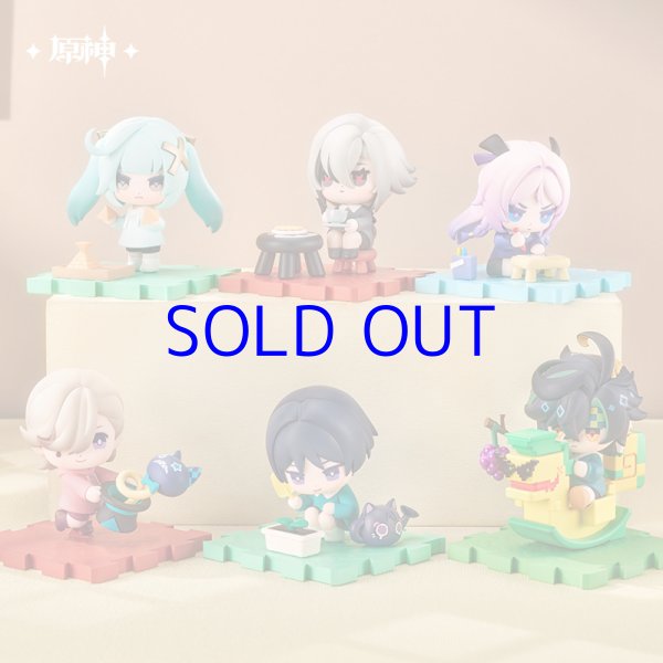 原神 414pt】原神 童夢奇珍 ミニフィギュア 6点セット【予約7月中旬