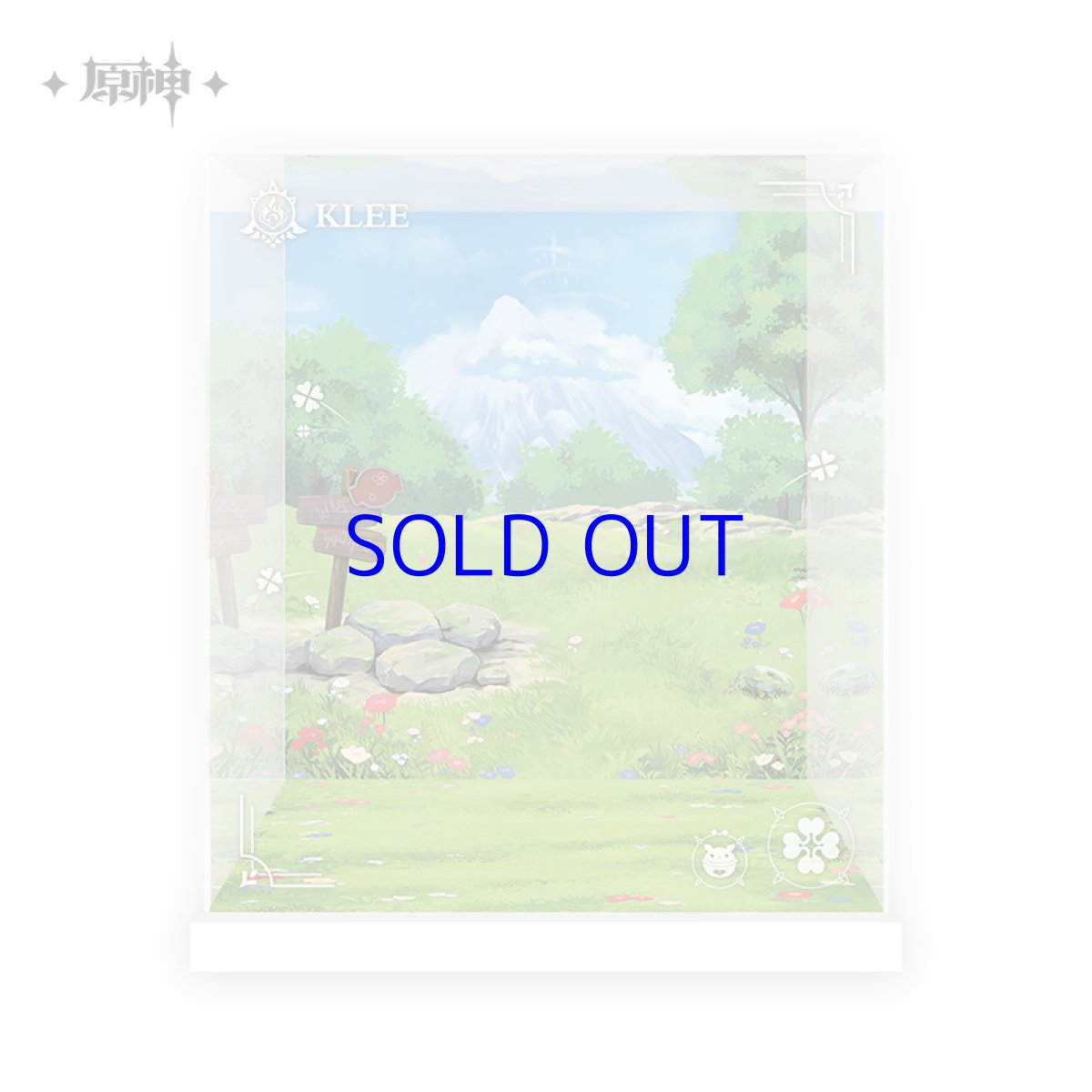 画像2: 原神　クレー・火花騎士　1/7フィギュア展示ケース (2)