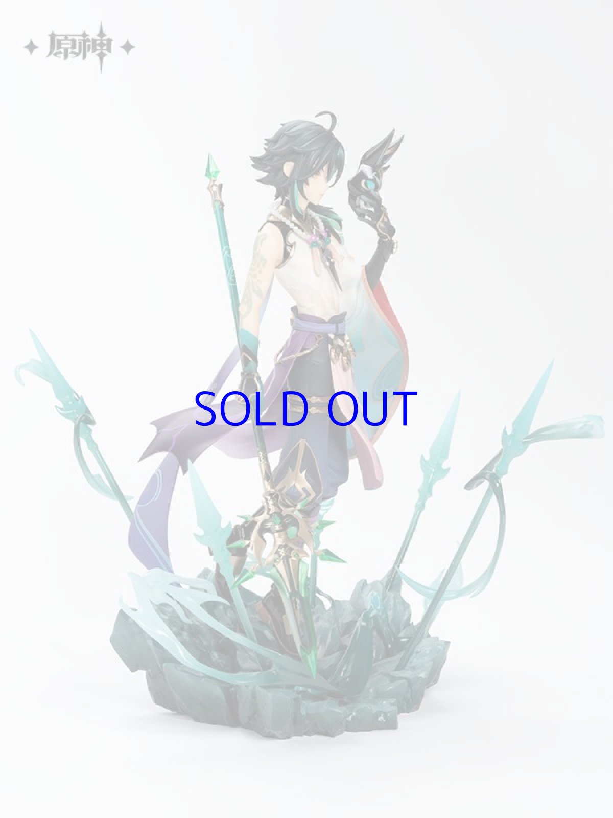 画像7: 原神　魈・護法夜叉　1/7フィギュア　特典色紙付き (7)