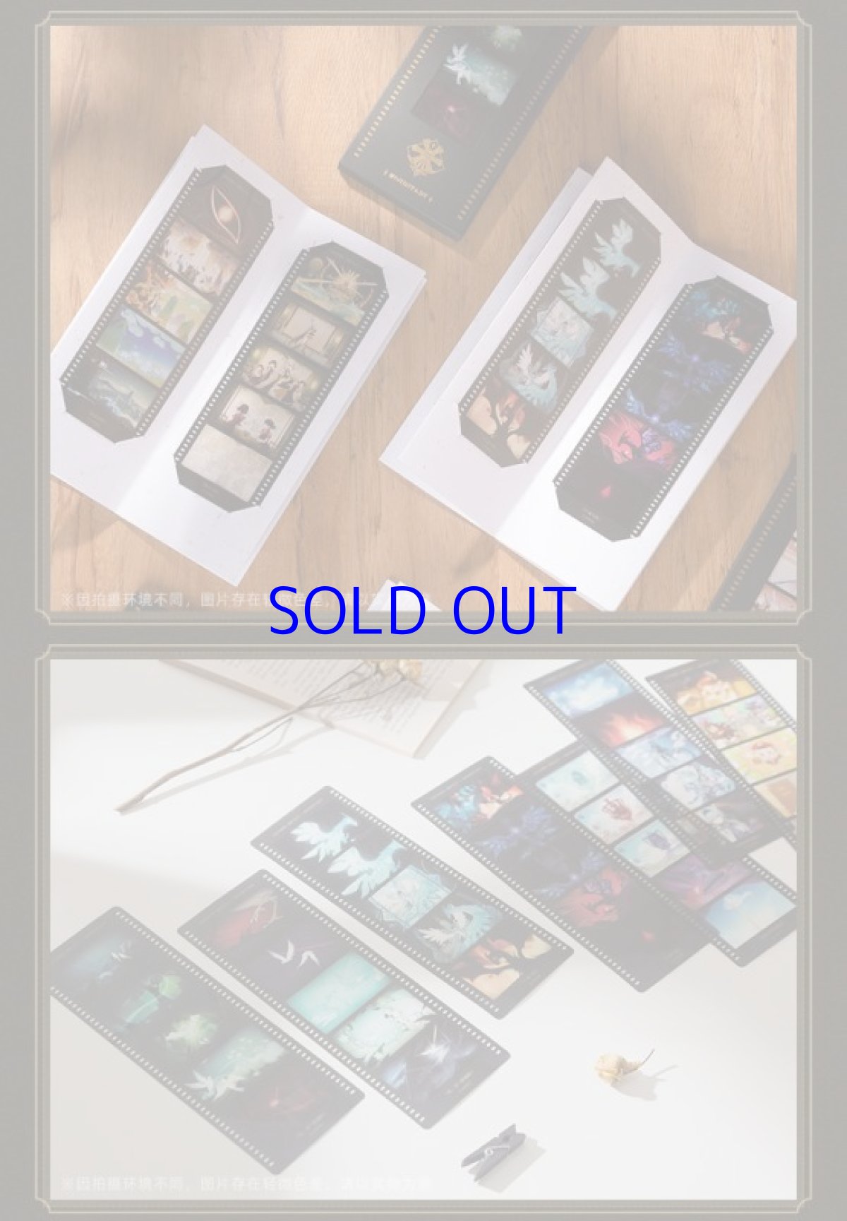 画像5: 【原神 58pt】原神 塵世掠影 フィルム風しおりセット 公式正規品 Genshin (5)