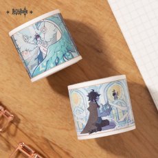 画像5: 【原神 28pt】原神　塵世掠影　マスキングテープ　公式正規品　Genshin (5)