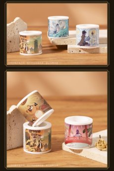 画像8: 【原神 28pt】原神　塵世掠影　マスキングテープ　公式正規品　Genshin (8)