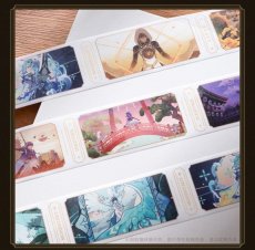 画像9: 【原神 28pt】原神　塵世掠影　マスキングテープ　公式正規品　Genshin (9)