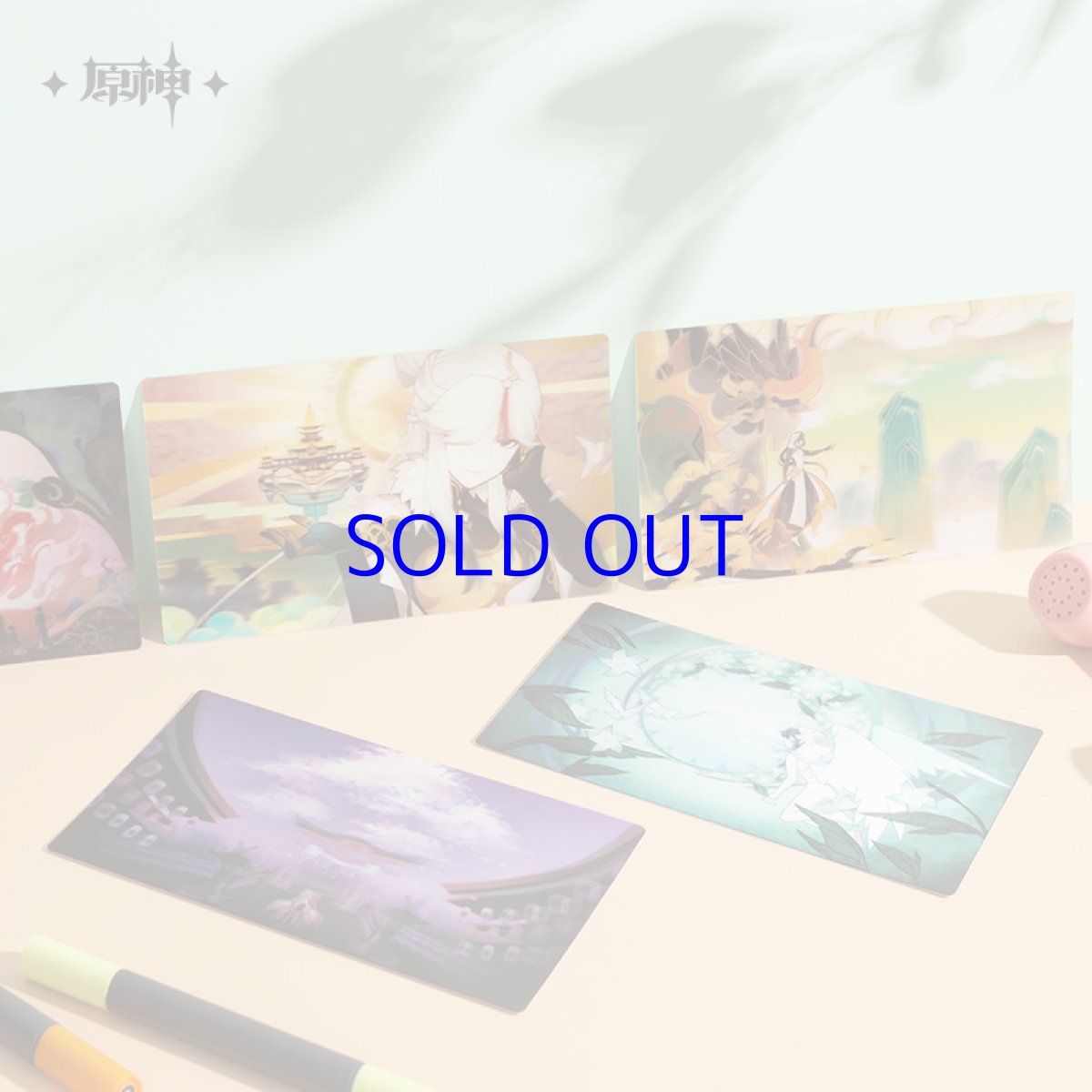 画像5: 【原神 68pt】原神　塵世掠影　ポストカードセット　公式正規品　Genshin (5)