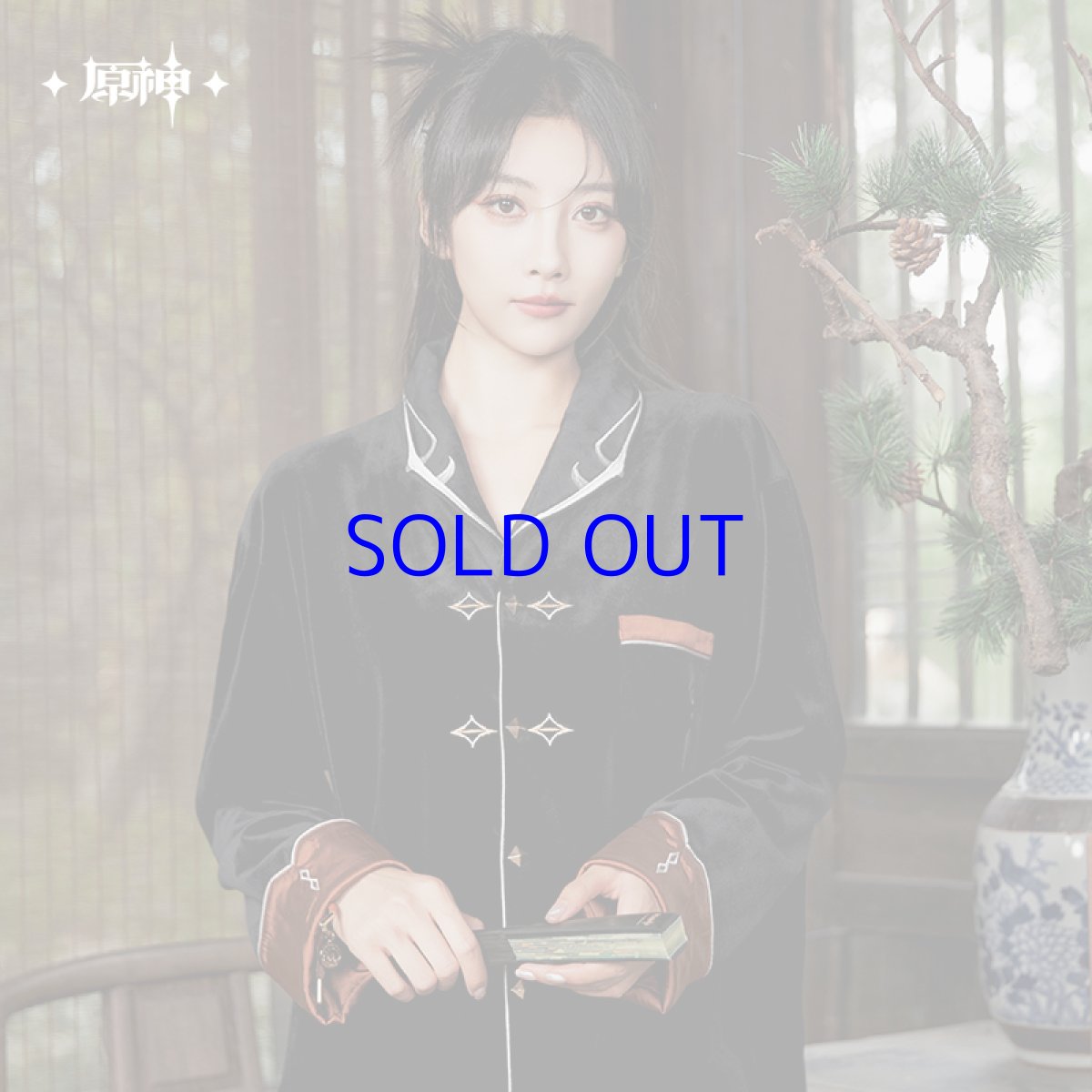 画像5: 【原神 499pt】原神　鍾離イメージ　ベロアパジャマ (5)