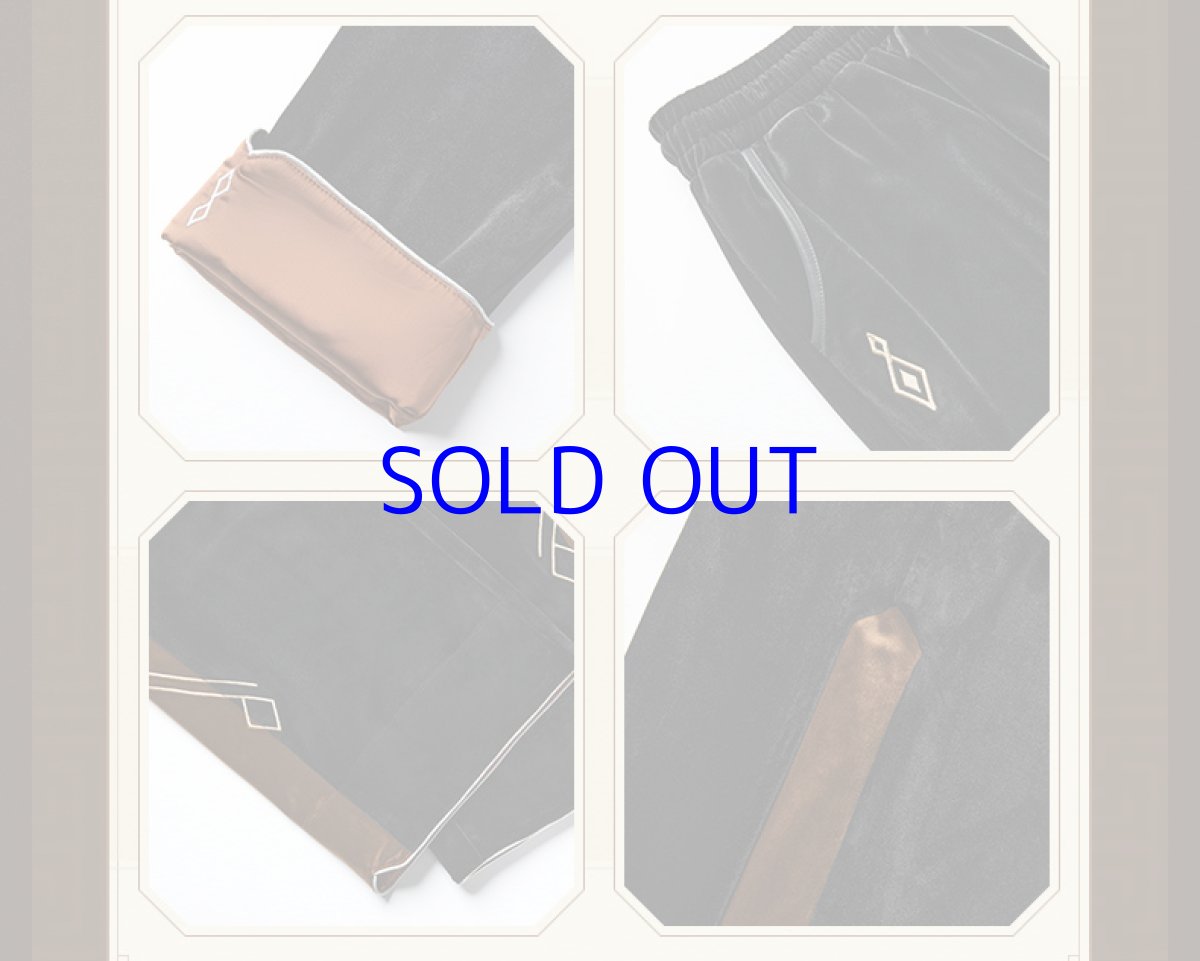 画像11: 【原神 499pt】原神　鍾離イメージ　ベロアパジャマ (11)