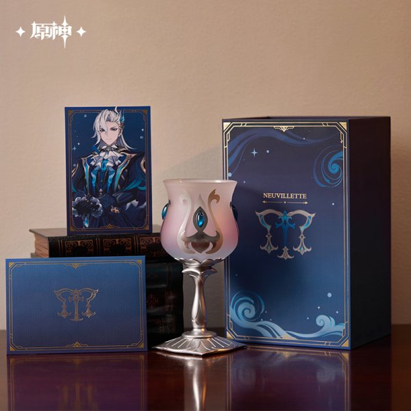 公式正規品 原神　ヌヴィレット　「万水は一に帰す」ワイングラス 送料込み 公式正規品 原神 ヌヴィレット 「万水は一に帰す」ワイングラス