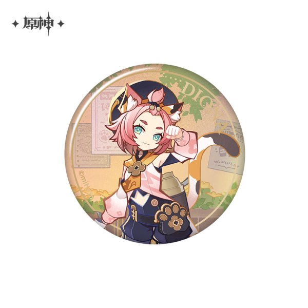 原神 七聖召喚 キャラカード缶バッジ（60種類）｜HAKUTEA
