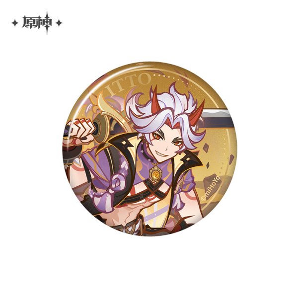 原神 七聖召喚 キャラカード缶バッジ（60種類）｜HAKUTEA