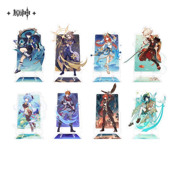 Amazon.co.jp: 原神 アクスタ 七星召喚 タルタリヤ : おもちゃ