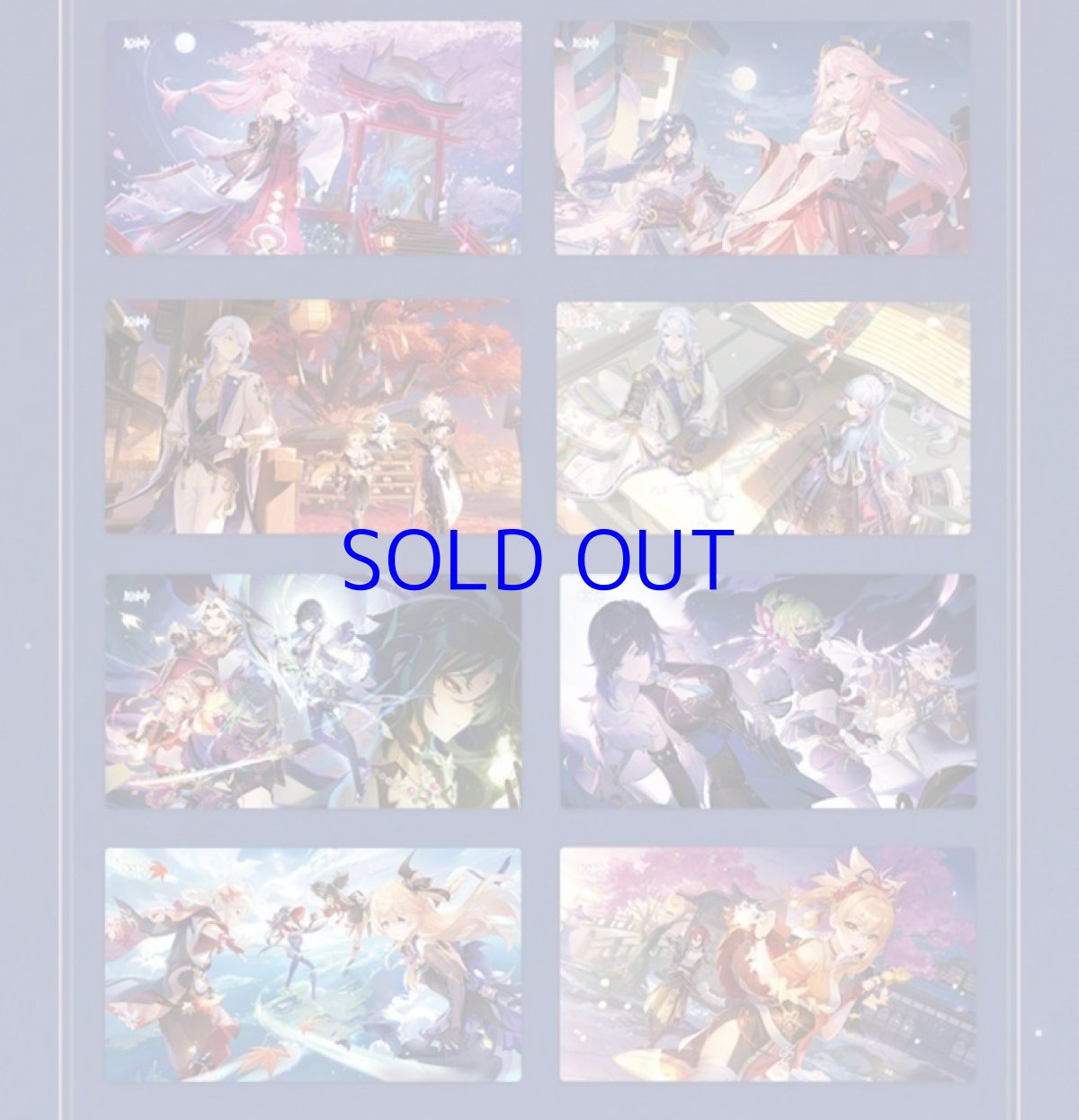 画像3: 原神 キービジュアル ポストカードセット 公式正規品 Genshin (3)