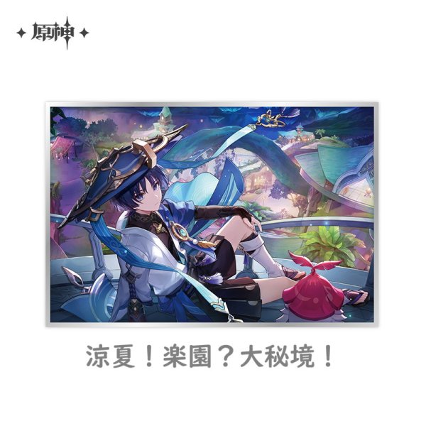 原神 キービジュアル アクリル色紙（22種類）｜HAKUTEA