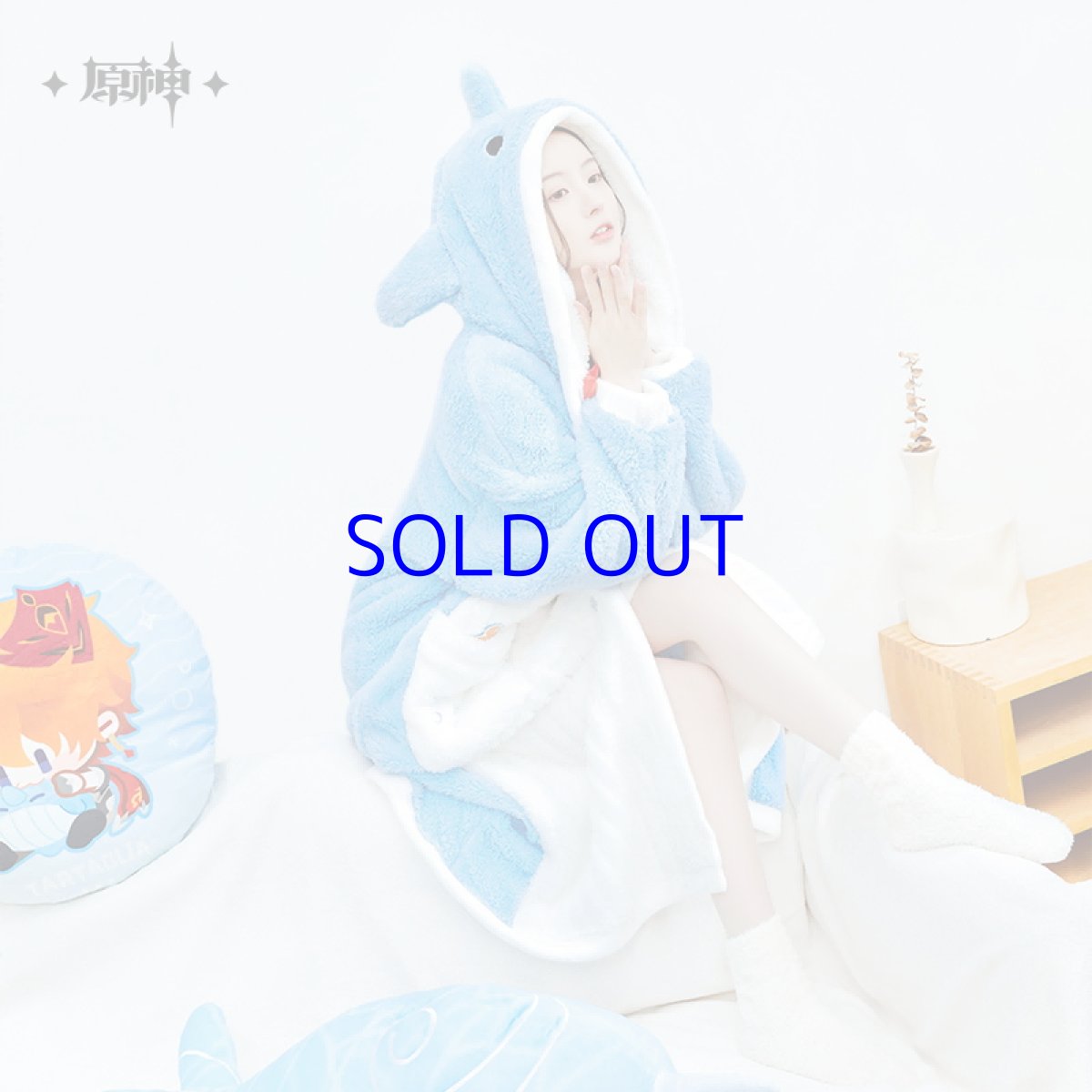 画像4: 原神 タルタリヤ「呑天の鯨」 ルームウェア (4)