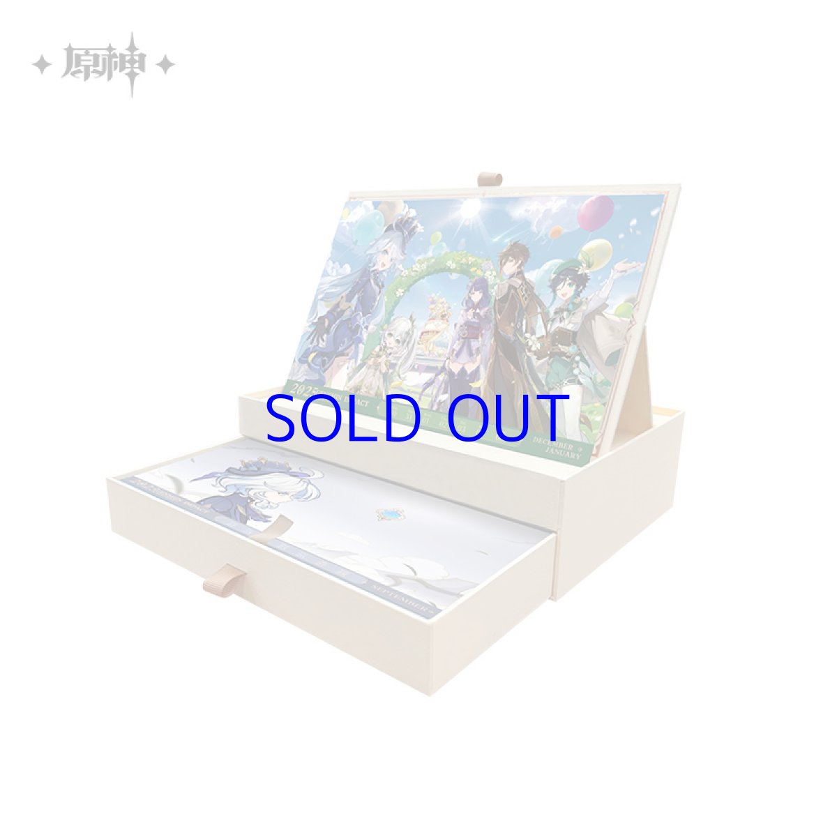 画像7: 【原神 149pt】原神　2025年　卓上カレンダー (7)