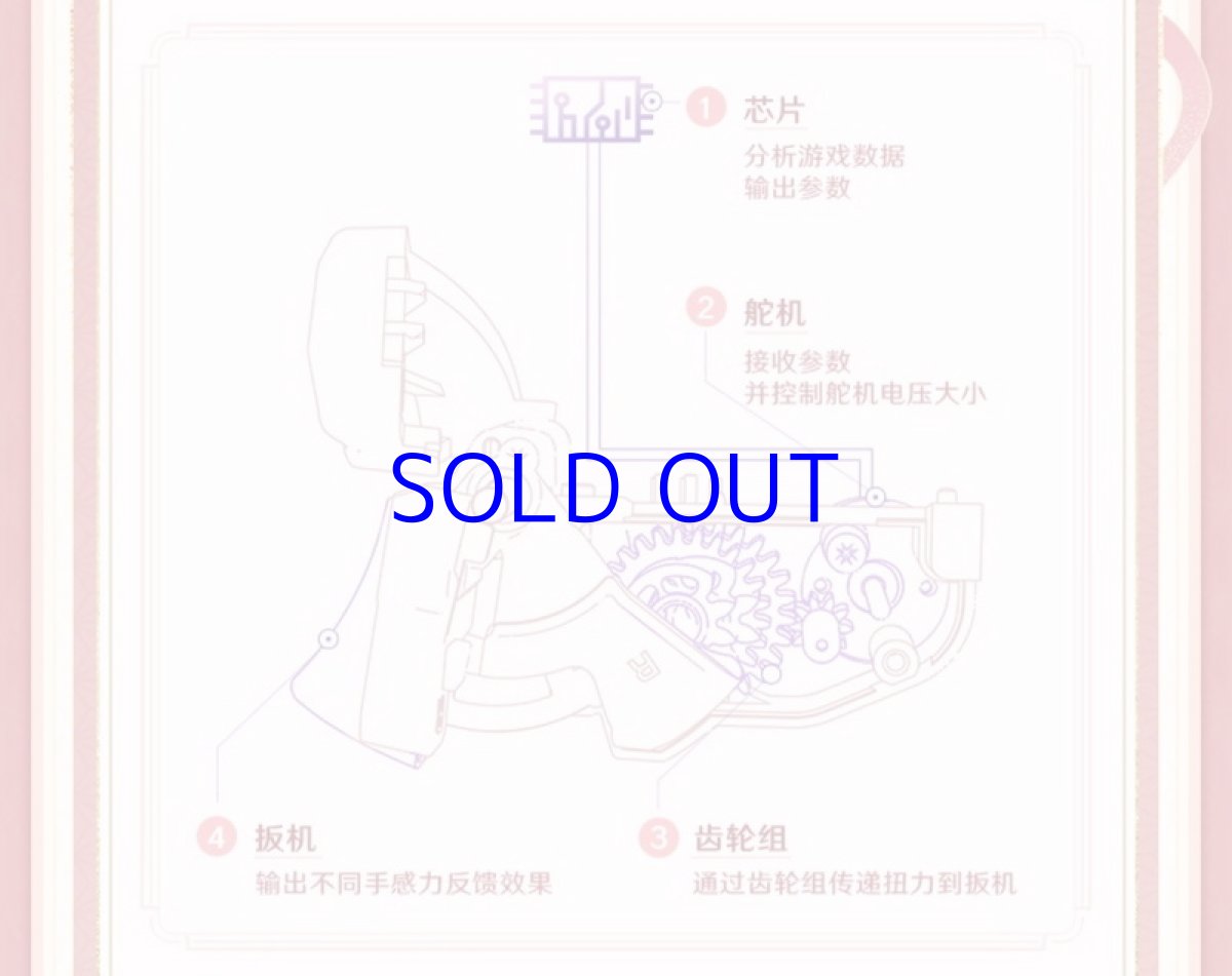 画像7: 原神　FlyDigi APEX4　八重神子モチーフ　コントローラー【特殊航空便、船便】 (7)