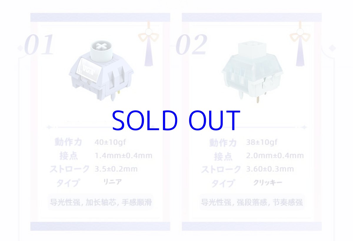 画像6: 原神　珊瑚宮心海・真珠の智　キーメカニカルキーボード【特殊航空便、船便】 (6)