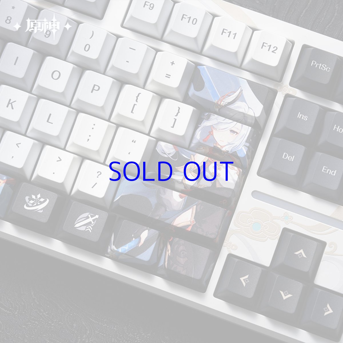 画像5: 原神　申鶴・孤辰悲哀　メカニカルキーボード【特殊航空便、船便】 (5)