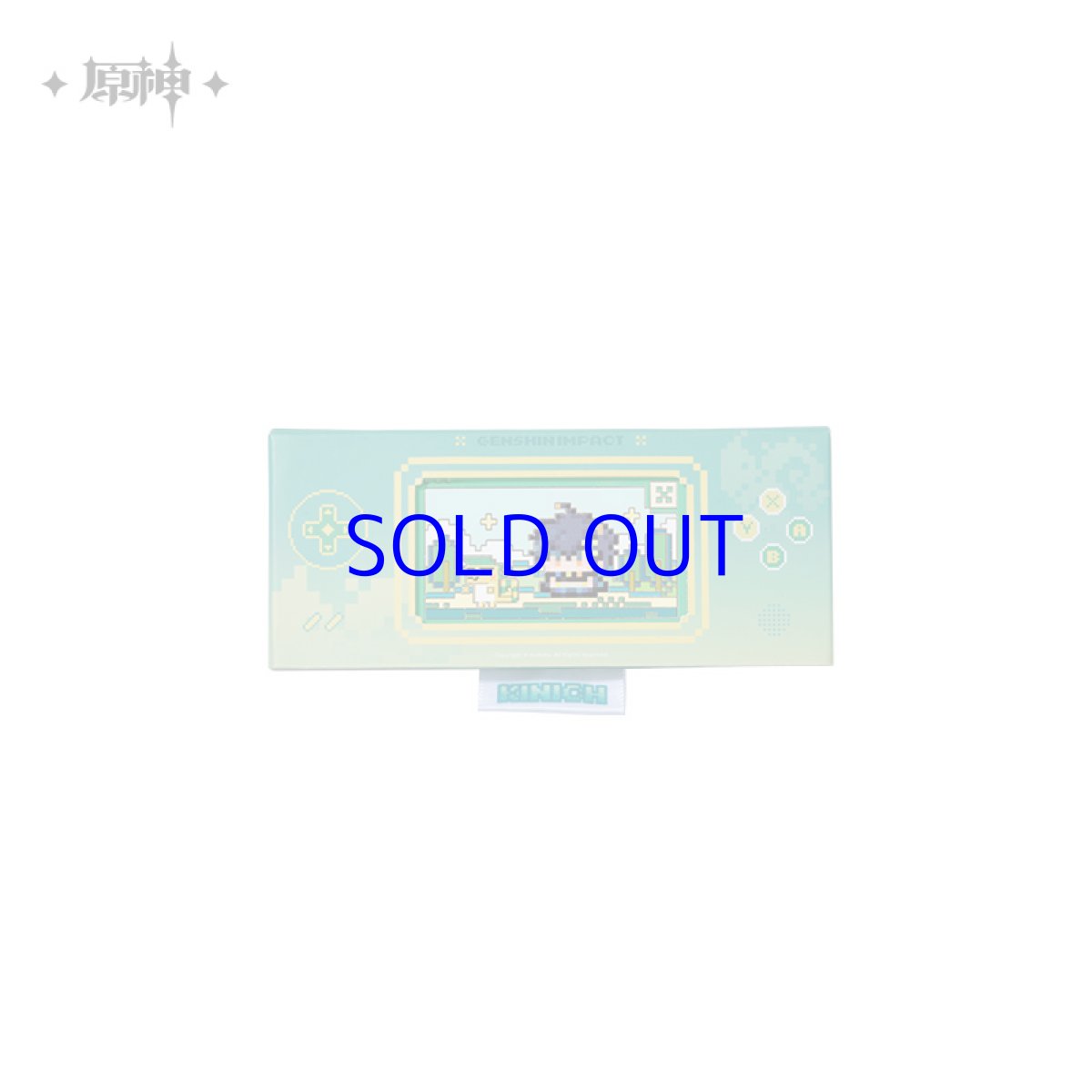 画像1: 【原神 48pt】原神　ナタドット絵　キィニチ　金属バッジ (1)