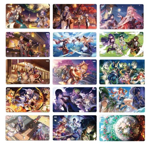 原神 キービジュアル デスクマット マウスパッド（30種類）｜HAKUTEA
