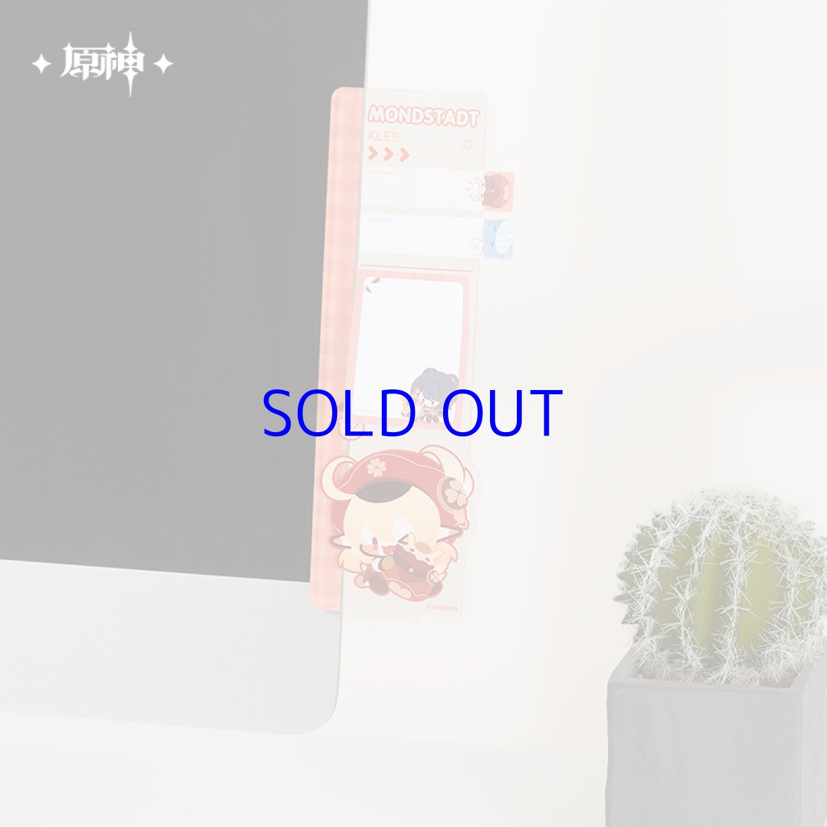 画像3: 原神　ちびキャラメモスタンド　付箋スタンド (3)