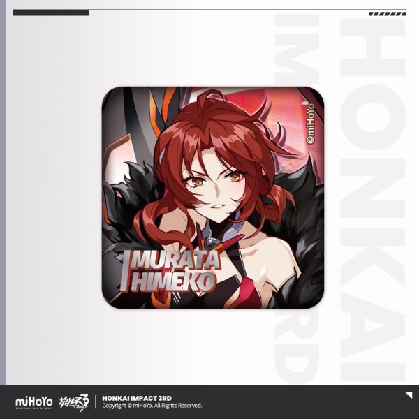 3rd 15pt】崩壊3rd ゲームCG スクエアバッジ - HAKUTEA