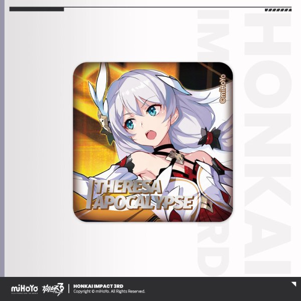 崩壊3rd　スクエア　缶バッジ　全11種セット 崩壊3rd スクエア 缶バッジ 全11種セット 崩壊3rdスクエア缶バッジ全11