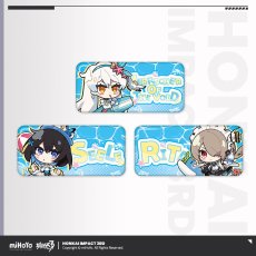 画像1: 【3rd 15pt】崩壊3rd　夏日同行　スクエアバッジ【予約180日以内】 (1)