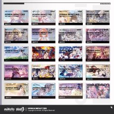 画像1: 崩壊3rd　ゲームCG　ポストカード40枚セット (1)