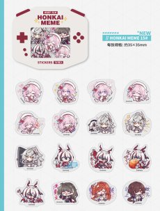 画像31: 崩壊3rd　HONKAI MEME　シールセット (31)