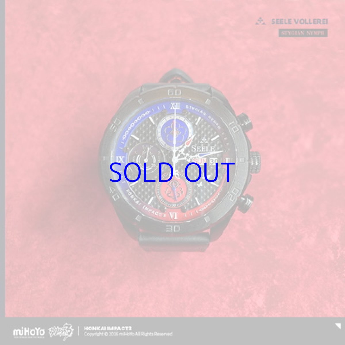 画像3: 【3rd 1018pt】崩壊3rd　ゼーレ・双生の彼岸花　クォーツ腕時計【特殊航空便、船便】 (3)