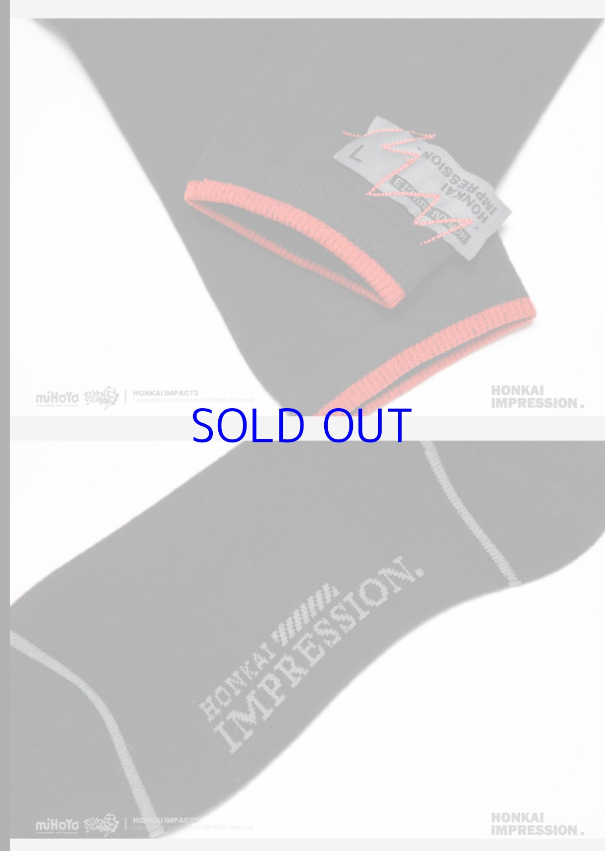 画像13: 崩壊3rd　キアナ・永遠なる薪炎　ソックス3足セット (13)