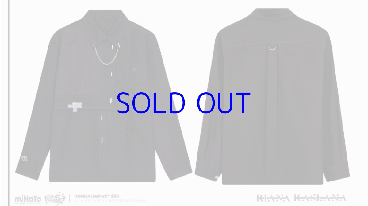 画像5: 崩壊3rd　キアナ・時の追光者　シャツ　特典キーホルダー付き (5)