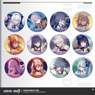 無料配達 3rd 15pt】崩壊3rd ゲームCG 缶バッジ Vol.8 ランダム単品【予約 ピンズ・ピンバッジ・缶バッジ