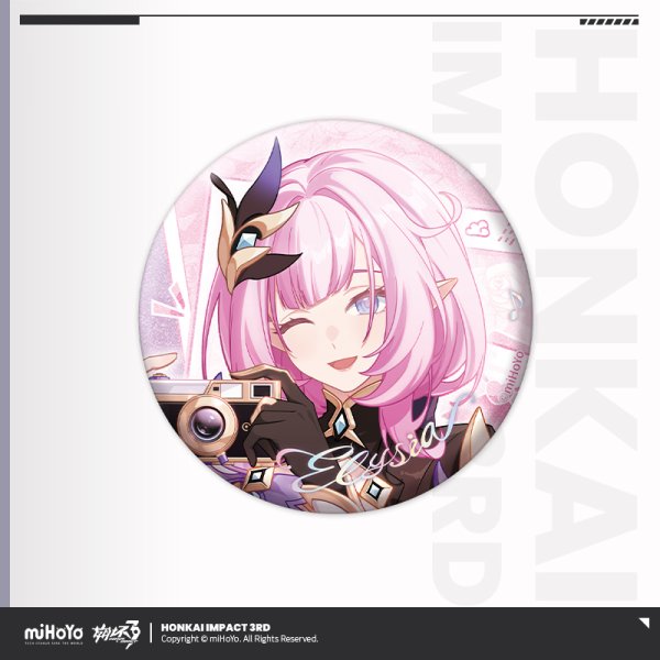 3rd 30pt】崩壊3rd エリシア 缶バッジセット - HAKUTEA