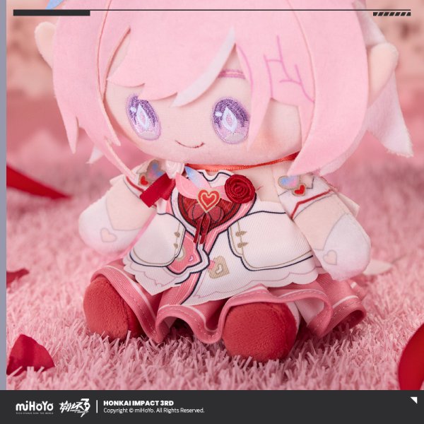 崩壊3rd ぬいぐるみ　キアナ　誕生日 崩壊3rd お座りぬいぐるみ 特典カード付き（2種類） - HAKUTEA
