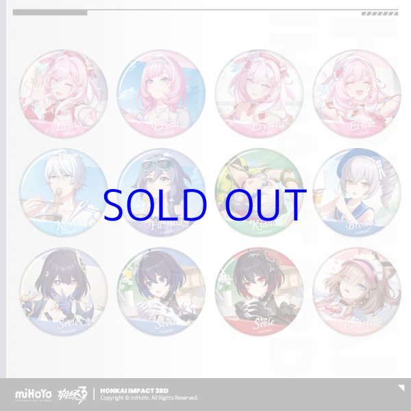 崩壊3rd ゲームCG 缶バッジ Vol.10 12点セット - HAKUTEA