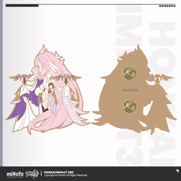崩壊3rd 戦乙女 ピンバッジ Vol.2（17種類）｜HAKUTEA