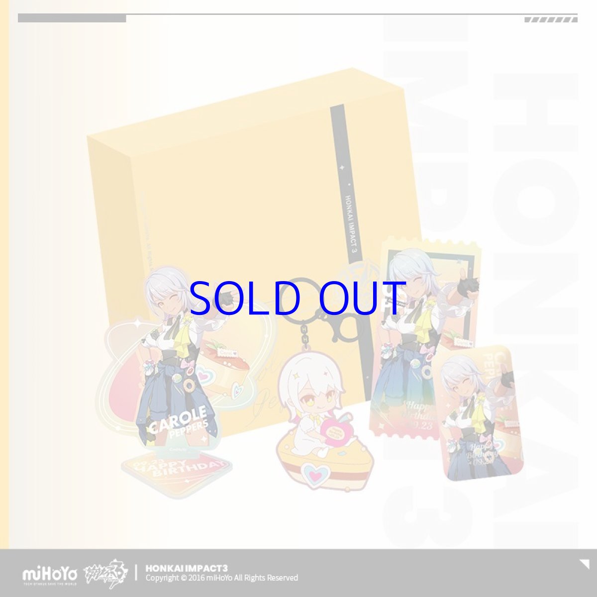 画像1: 崩壊3rd　キャロル　誕生日記念グッズセット2022 (1)