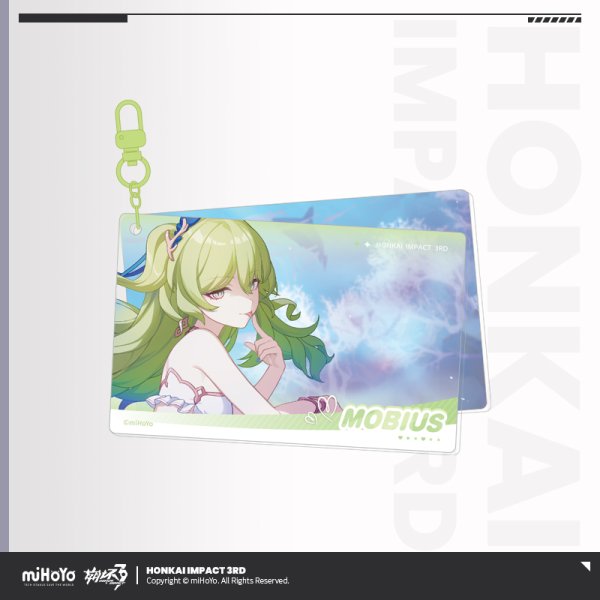 崩壊3rd ゲームCG フォト風キーホルダー｜HAKUTEA