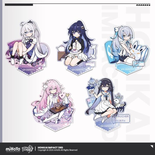 崩壊3rd ちびっ子 律者 お茶会 シリーズ グッズ セット 崩壊3rd ちびっこ律者 アクリルスタンド｜HAKUTEA
