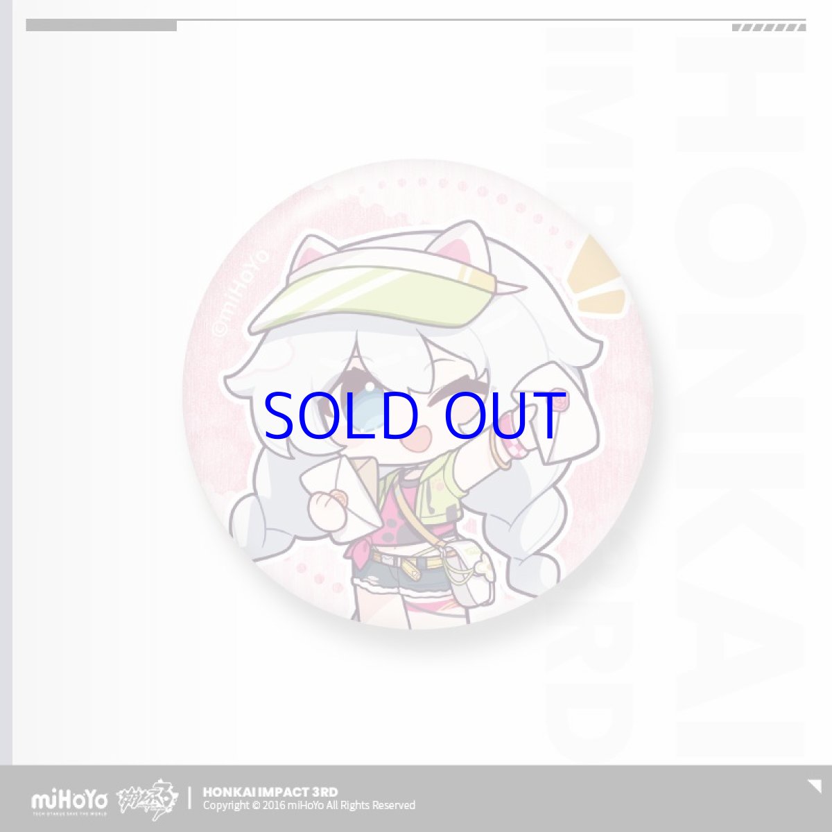 画像3: 崩壊3rd　郵便局コラボ　ブリッジの手紙　ミニバッジセット (3)