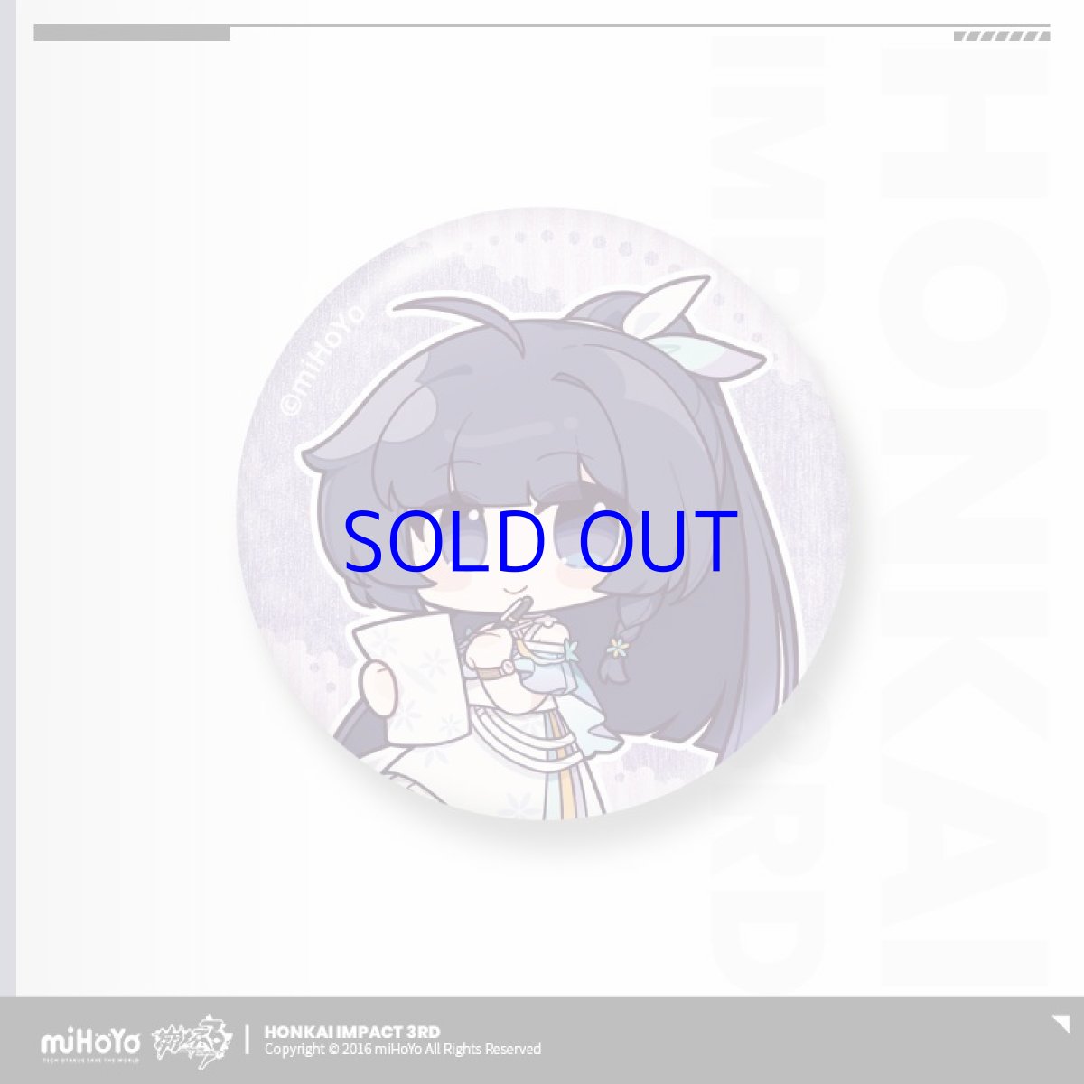 画像4: 崩壊3rd　郵便局コラボ　ブリッジの手紙　ミニバッジセット (4)