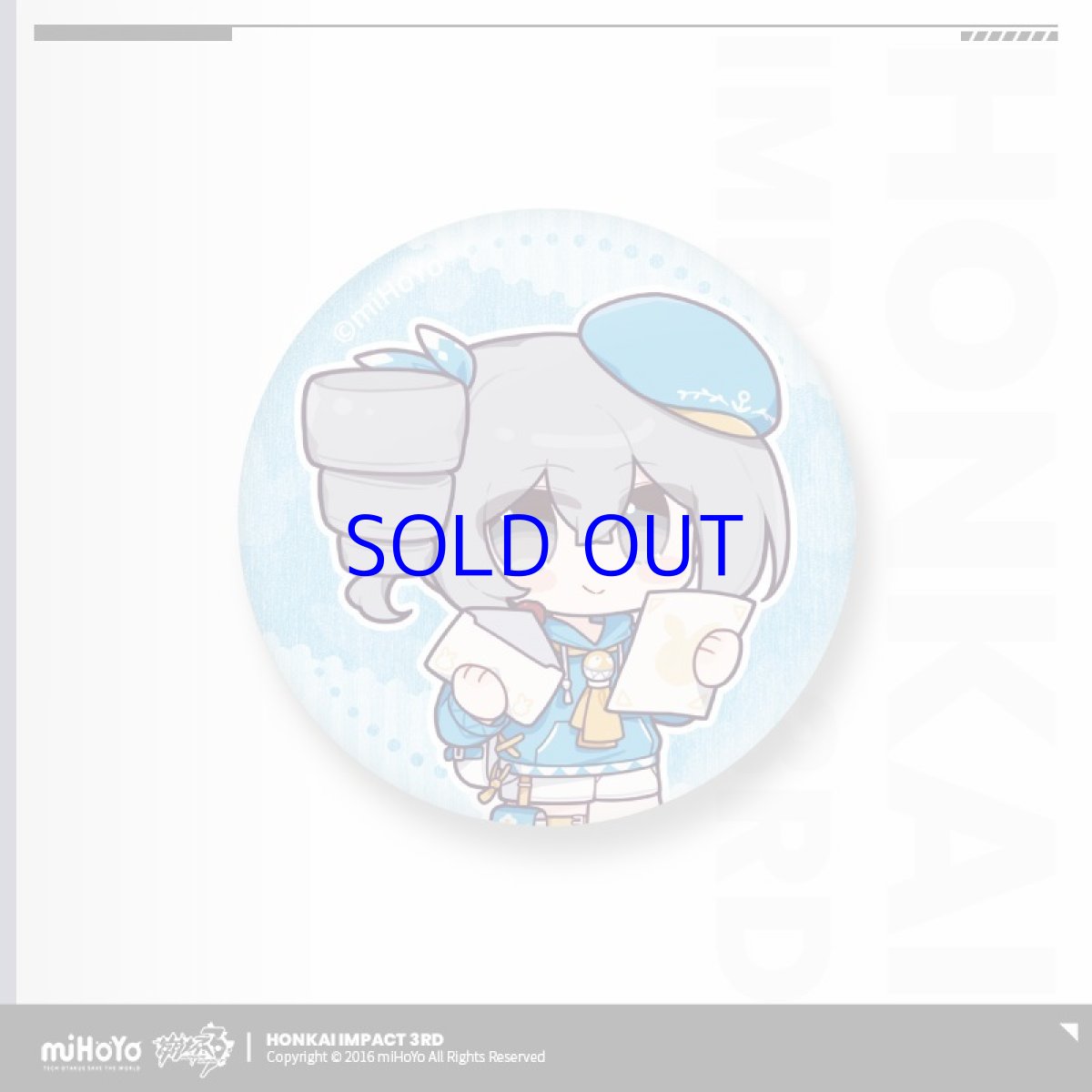 画像5: 崩壊3rd　郵便局コラボ　ブリッジの手紙　ミニバッジセット (5)